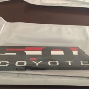 coyote 5.0 black badge